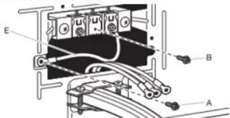 WHIRLPOOL YWED6605MC - Préparer la connexion du conducteur neutre au conducteur neutre - 1