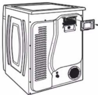 WHIRLPOOL YWED6605MC - Remove terminal block cover - 1