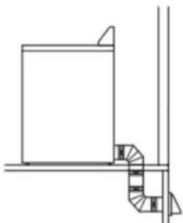 WHIRLPOOL YWED6605MC - Determine vent path: - 1