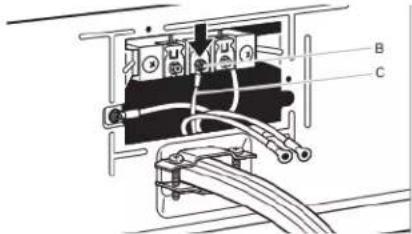 WHIRLPOOL YWED6605MC - Connecter le conducteur neutre - 1
