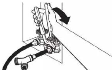WHIRLPOOL YWED6605MC - Tighten couplings - 1