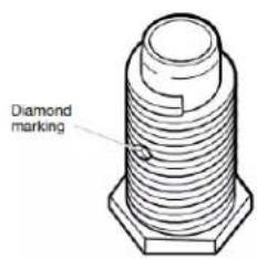WHIRLPOOL YWED6605MC - Screw in leveling legs - 1