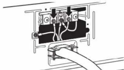 WHIRLPOOL YWED6605MC - Connector les conducteurs restants - 1
