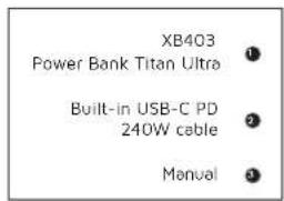 Xtorm XB403 - LED POWER INDICATOR5 IN THE BOX 6 - 3