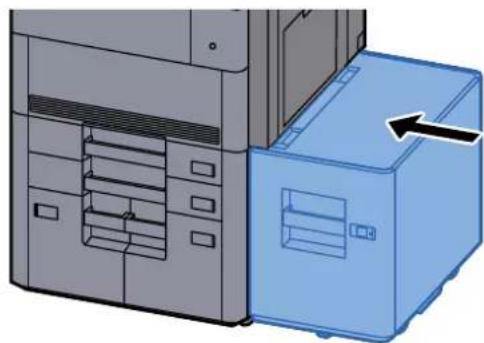 KYOCERA TASKalfa 9002i - Si le chargeur l'etal en option est installe, remetre le chargeur latral dans sa position d'origine. - 1