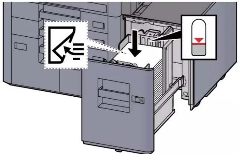 KYOCERA TASKalfa 9002i - Charger du papier. - 1