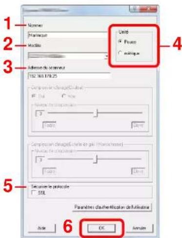 KYOCERA TASKalfa 9002i - Configurer le pilote TWAIN. - 1