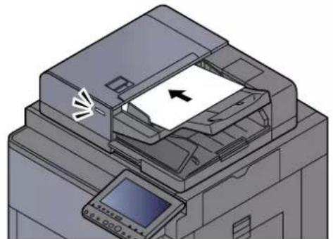 KYOCERA TASKalfa 9002i - Envoi de document au dossier partagé désiré sur un ordinateur - 1