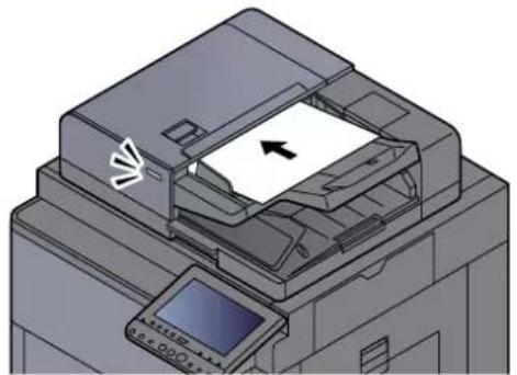 KYOCERA TASKalfa 9002i - Mettre en place les originaux. - 1
