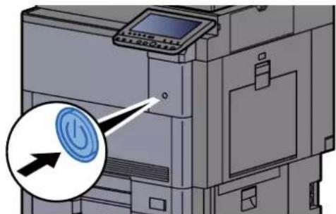 KYOCERA TASKalfa 9002i - Mise hors tension - 1