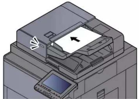 KYOCERA TASKalfa 9002i - Envoi d'un document vers un dossier sur un serveur FTP - 1