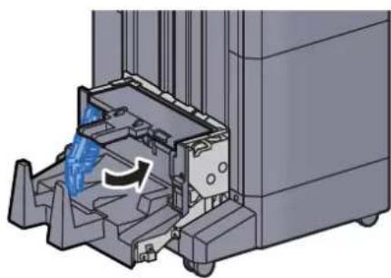 KYOCERA TASKalfa 9002i - Élimination des agrafes coincées dans l'unité de piage - 13