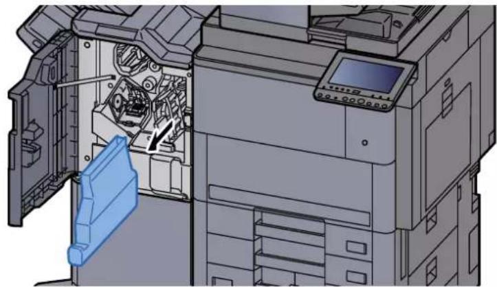 KYOCERA TASKalfa 9002i - Vider le bac de récapuration de perforation - 2