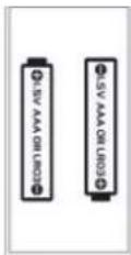 LEXIBOOK MeteoClock Elegance SM1800 - Insteken van de batterijen - 2