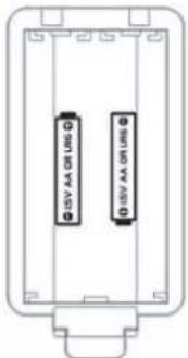 LEXIBOOK MeteoClock Elegance SM1800 - Insteken van de batterijen - 1
