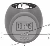 LEXIBOOK RL977 - PROJECTOR ALARM CLOCK Réveil projecteur • Projector-Wecker - 2
