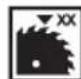 RYOBI One+ RMS18254X - SYMBOLS ON THE PRODUCT - 15