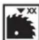 RYOBI One+ RMS18254X - SYMBOL OP HET PRODUCT - 15