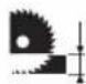 RYOBI One+ RMS18254X - URUN UZERINDEKI SEMBOLLER - 16