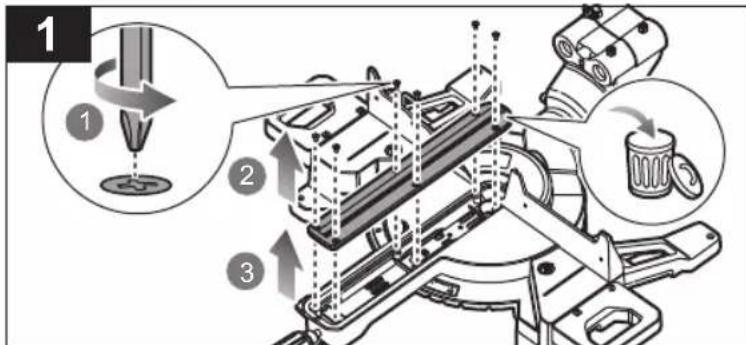RYOBI One+ RMS18254X - ΣYMBOAA ΣTO EΓXEIPIDIO - 108