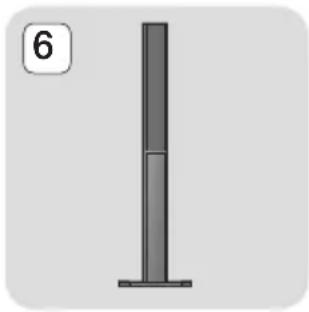 SAMSUNG HTJ4550K - Installation des enceintes sur le pied type Tallboy - 6