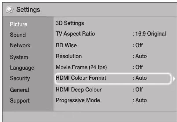 SAMSUNG HTJ4550K - Accessing the Settings Screen - 1