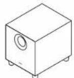ONKYO HTR391 - Subwoofer (SKW-391) - 1