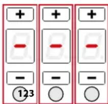 + + - - - ⑫23 + + - - -