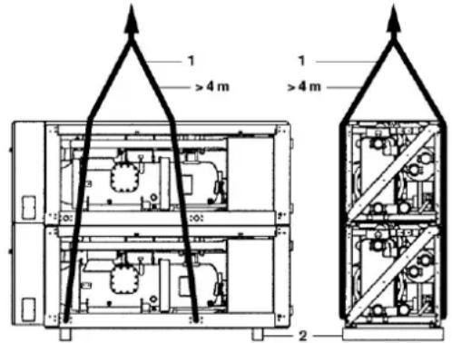 DAIKIN EWLS240JSS - INSPECTING AND HANDLING THE UNIT - 1