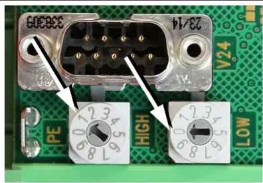 Cleco S133411 - Identification et réglage de l'adresse Arcnet - 3