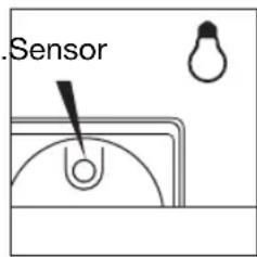 STEINEL HF 360 UP - Knoppen voor lichtfuncties ⑥ (alleen voor IR 180 UP/HF 360 UP) - 3