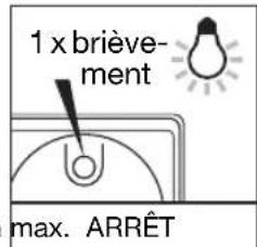 STEINEL HF 360 UP - Pousoir pour fonctions d'éclairage (6) (Uniquement p. IR 180 UP/HF 360 UP) - 2
