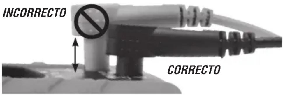 Klein Tools MM325 - CONECTAR LOS CABLES DE PRUEBA - 1