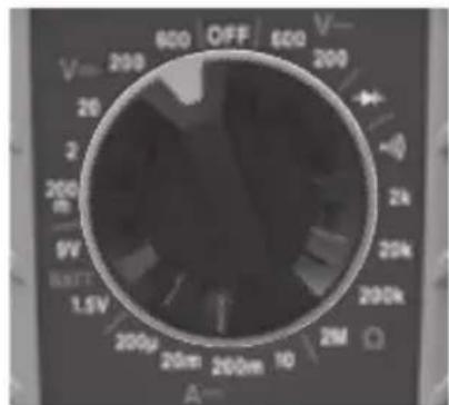 Klein Tools MM325 - TENSION C.C. (INFÉRIEURE À 600 V) - 2
