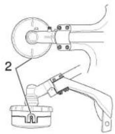 Shindaiwa C263S - Loading nylon line - 1