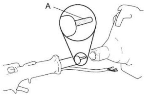Shindaiwa C263S - Lubricating drive shaft - 1