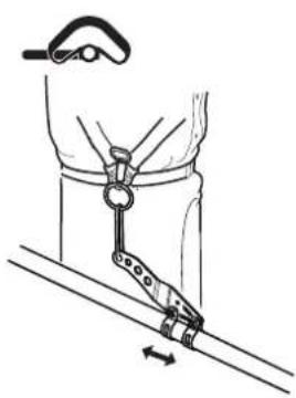 Shindaiwa C263S - Balance tool for a level plane of cutting head rotation - 1