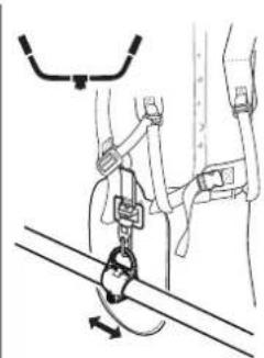 Shindaiwa C263S - Balance tool for a level plane of cutting head rotation - 2