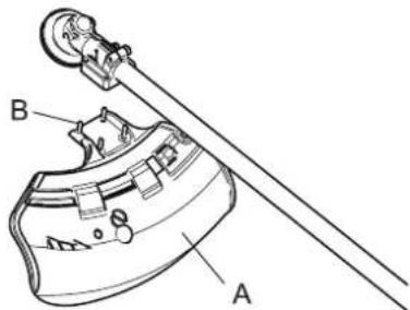 Shindaiwa C263S - Montaggio della protezione - 1