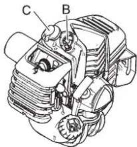 Shindaiwa C263S - WARNING - 3