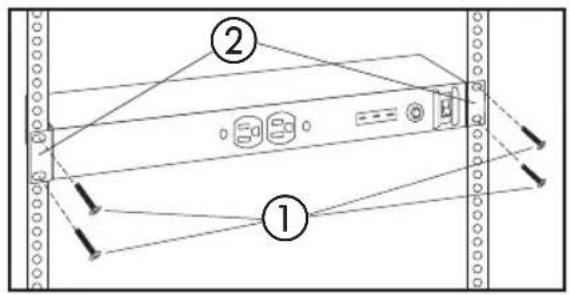 Tripp Lite IBAR1220T - Rackmount Installation - 1