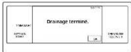 Dacor DOB30T977SS - Demarrage d'un cycle Drainage - 4