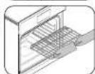 Dacor DOB30T977SS - Remise en place des grilles - 4