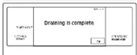 Dacor DOB30T977SS - How to run a draining - 4