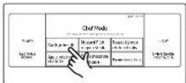 Dacor DOB30T977SS - Using the Chef Mode feature - 3