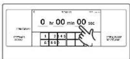 Dacor DOB30T977SS - How to set the timer - 3