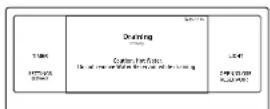 Dacor DOB30T977SS - How to run a draining - 3