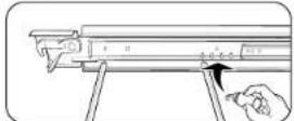 Dacor DOB30T977SS - To lubricate the slides of the gliding rack - 6