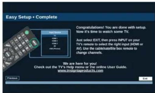 INSIGNIA NS32D310NA21 - Terminer avec l'assistant de configuration - 3