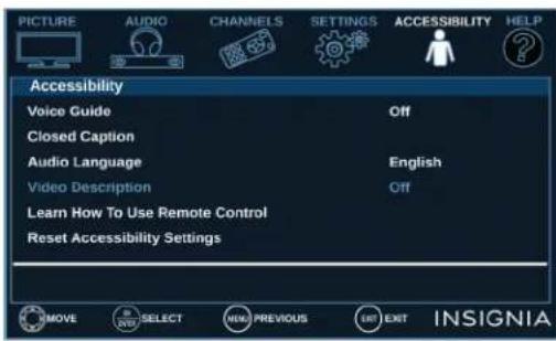 INSIGNIA NS32D310NA21 - Remarques: - 5